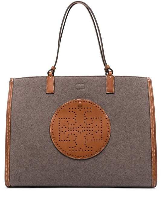 Grey Ella Felt Tote Bag