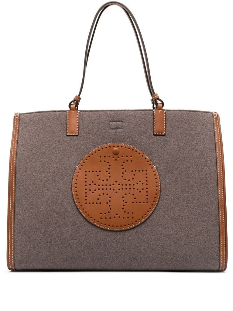 Grey Ella Felt Tote Bag
