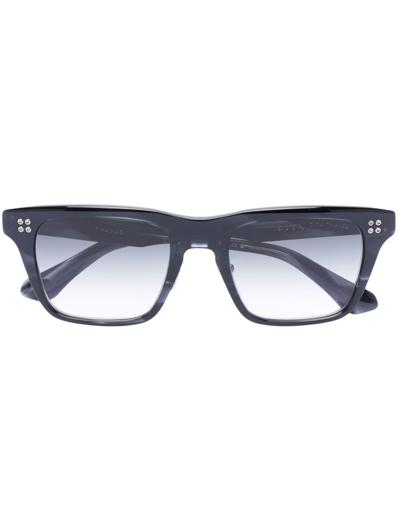 Blue Thavos Square-frame Sunglasses