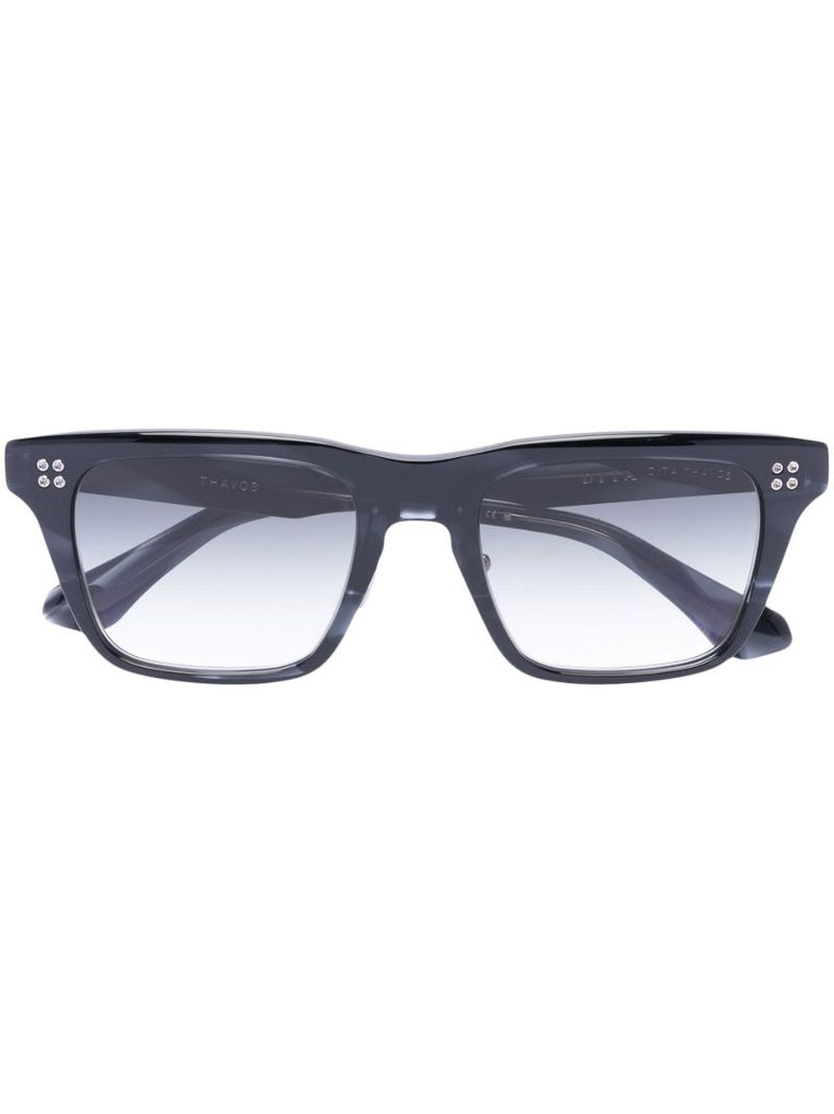 Blue Thavos Square-frame Sunglasses
