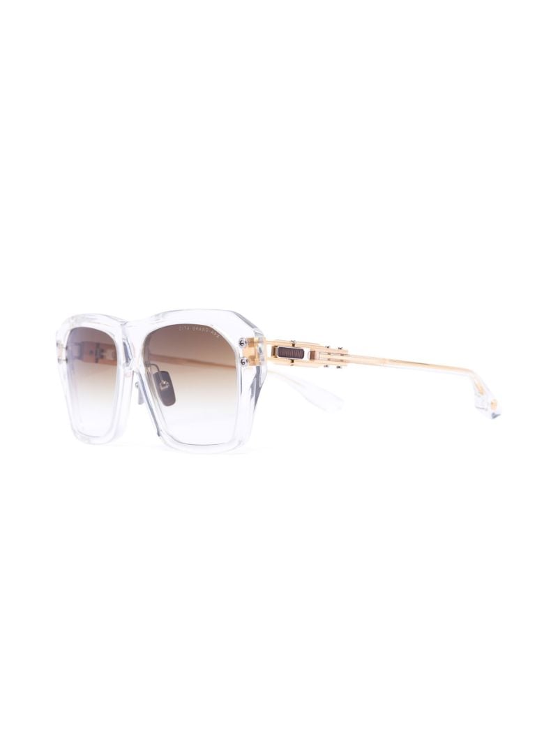 Clear Grand-apx Square Sunglasses