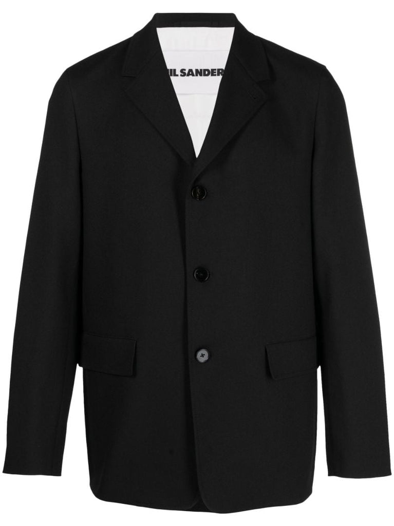 Black Single-breasted Blazer