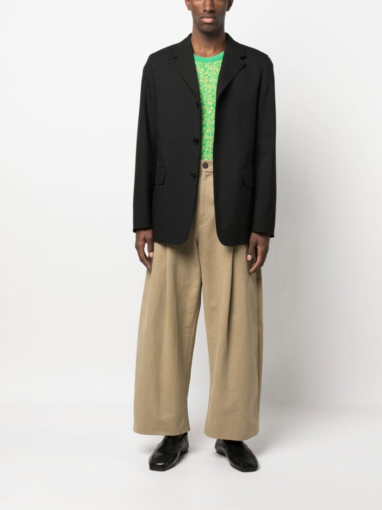 Black Single-breasted Blazer