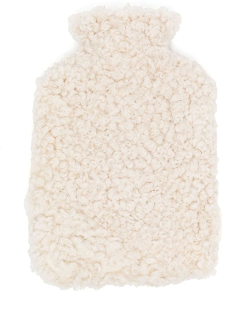 Neutral Shearling-jacket Hot Water Bottle