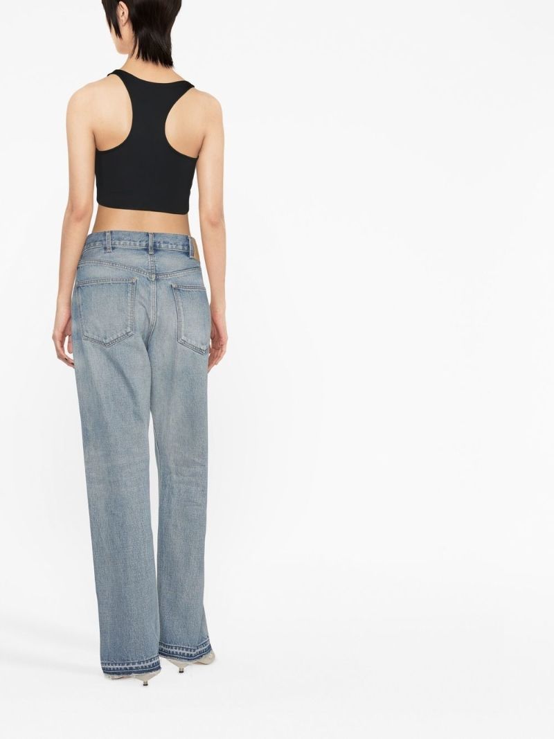 Blue Wesley Low Rise Jeans