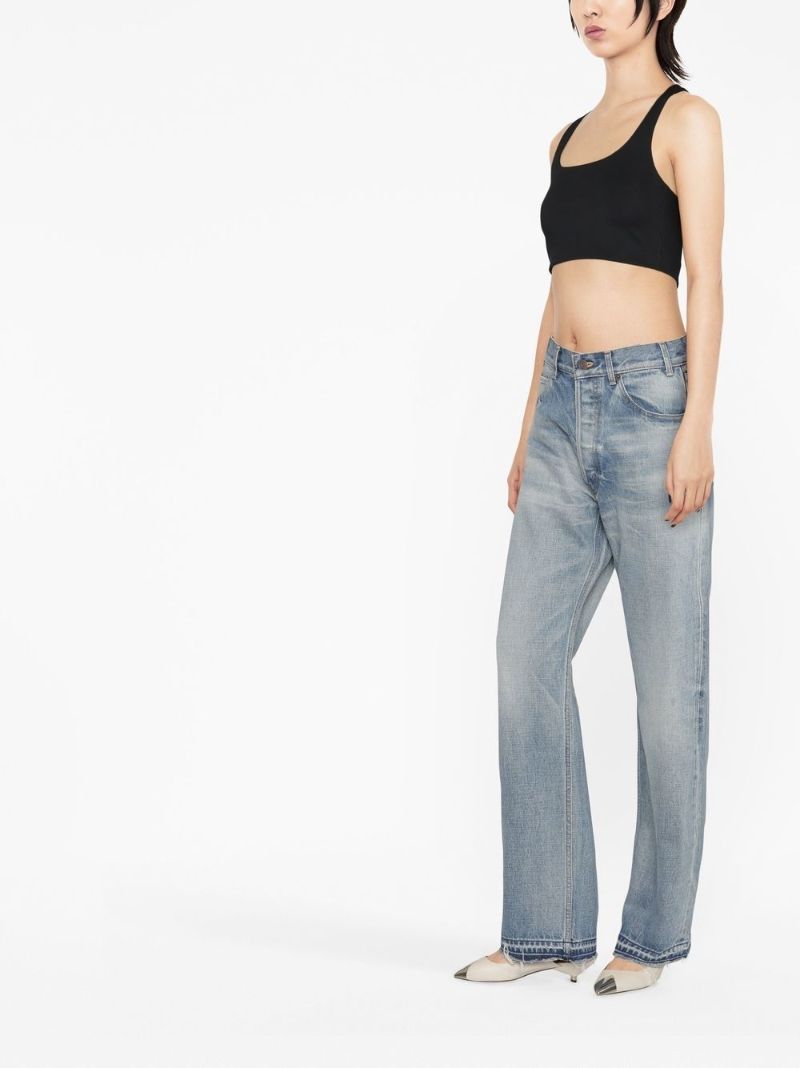 Blue Wesley Low Rise Jeans