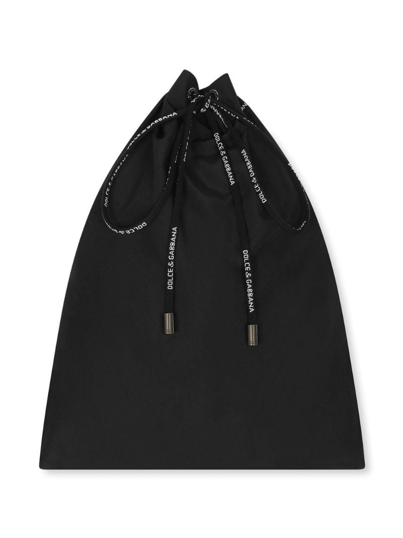 Black Logo Plaque Swim Shorts