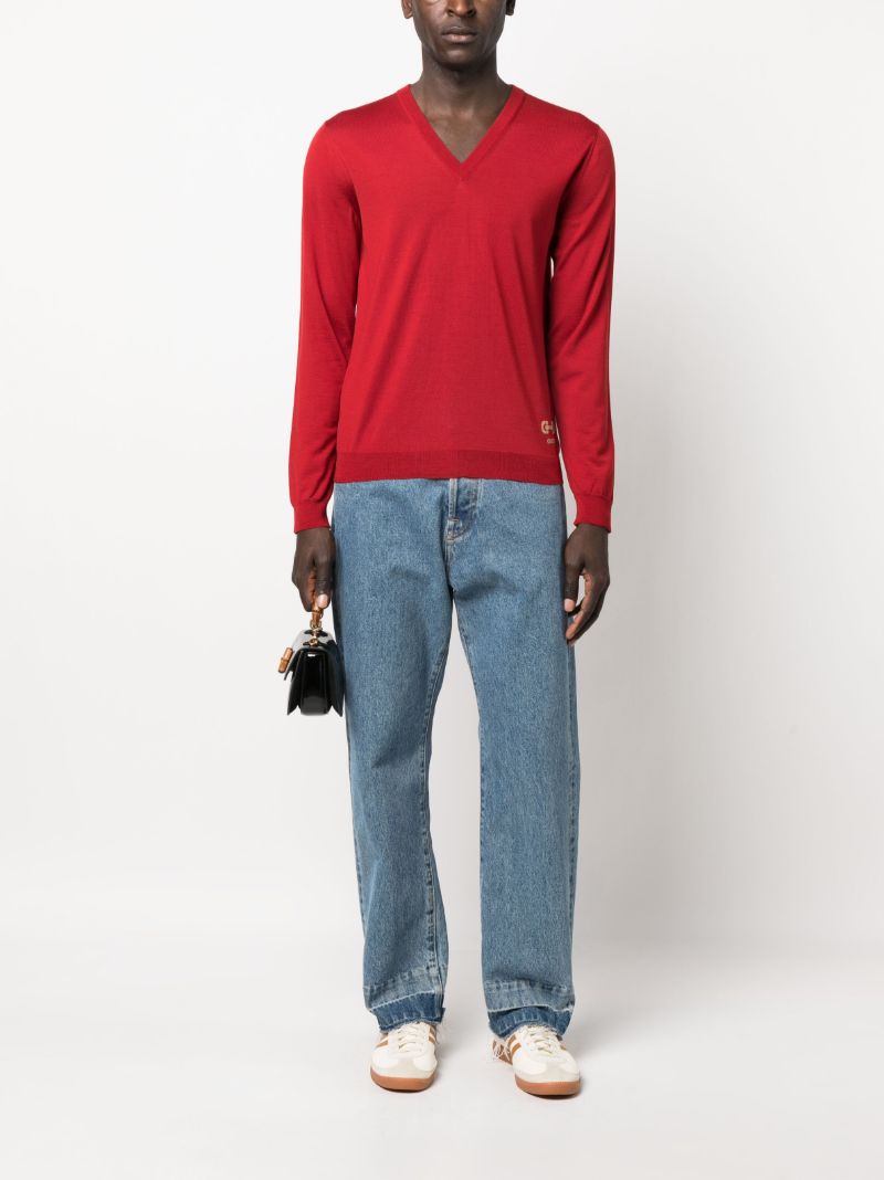 Red Wool Sweater