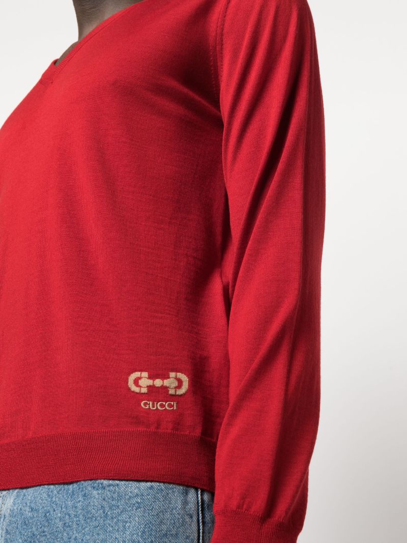 Red Wool Sweater