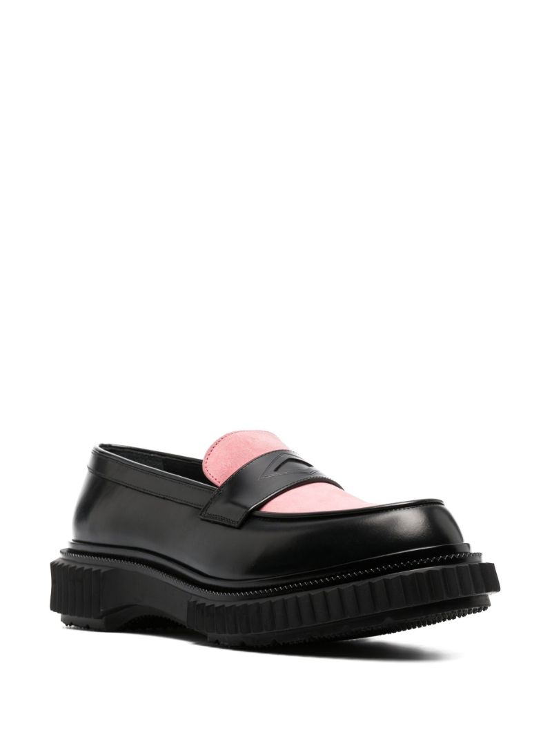 Black Leather Loafers