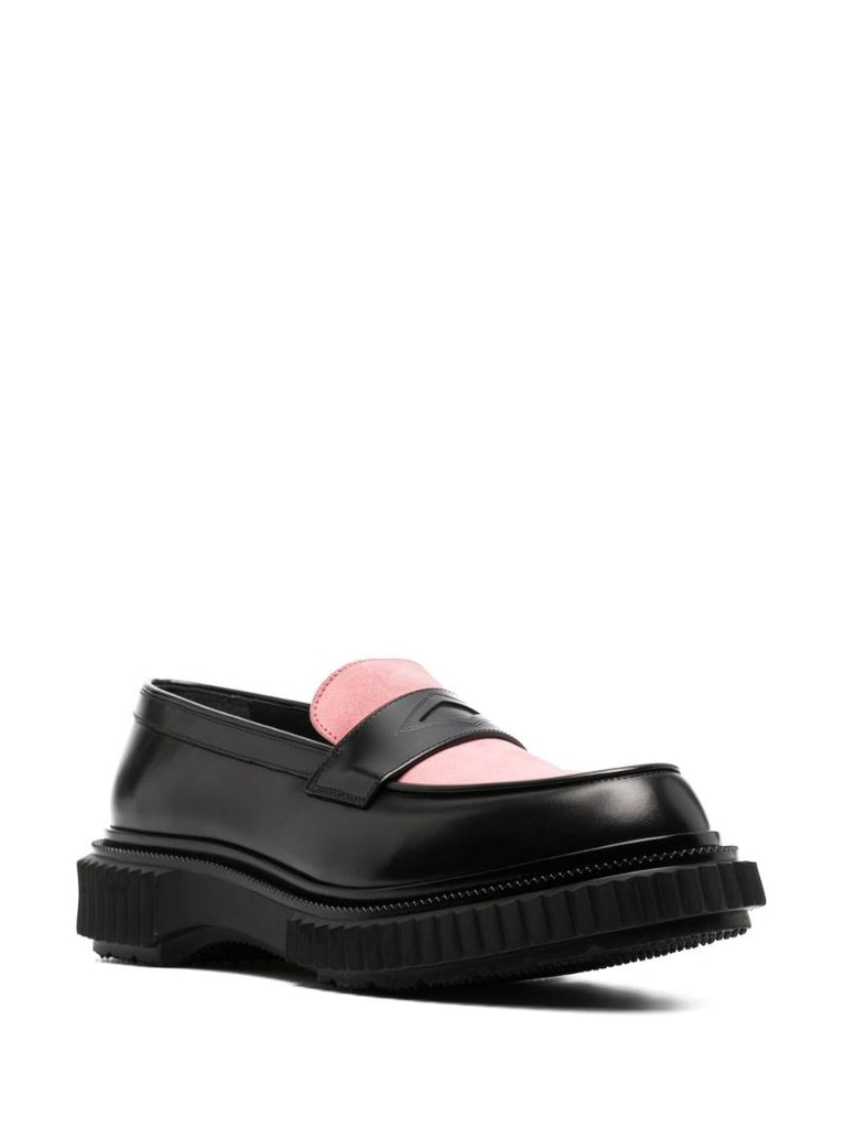 Black Leather Loafers