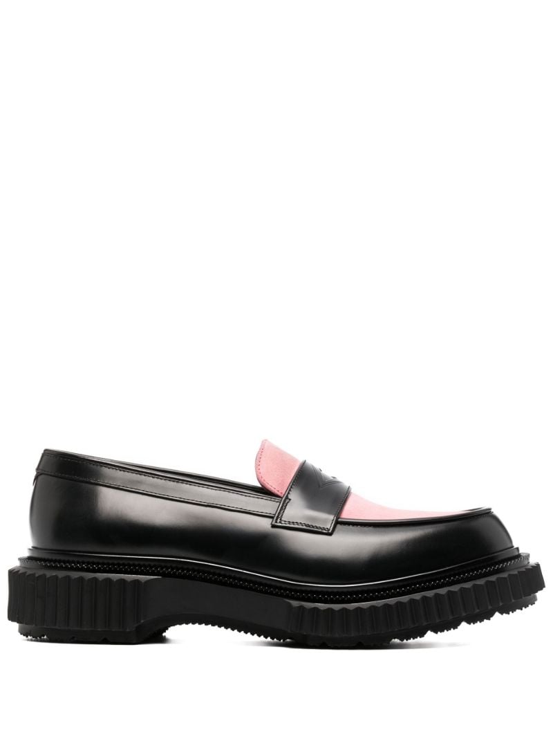 Black Leather Loafers
