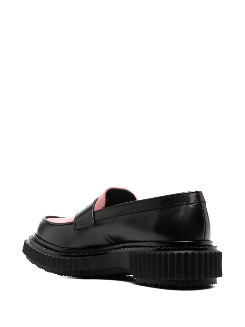 Black Leather Loafers