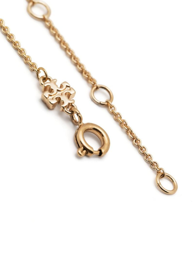 Gold-tone Kira Flower Charm Bracelet