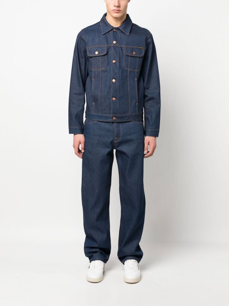 Blue Rad Rufus Straight-leg Jeans