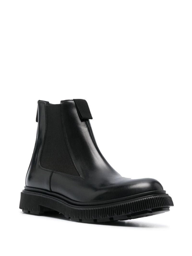 Black Type 188 Leather Chelsea Boots
