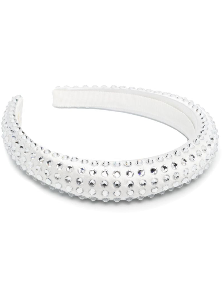 White Christelle Crystal Headband