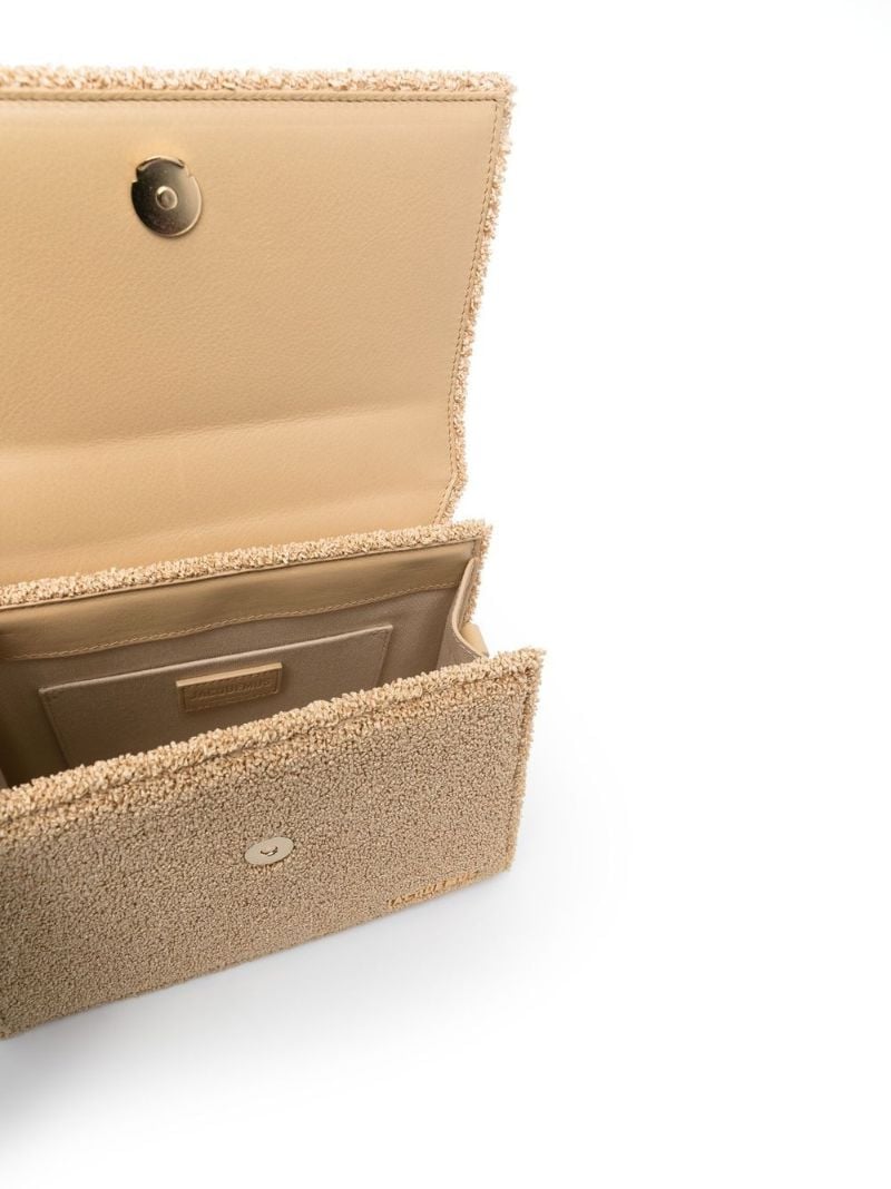 Neutral Le Grand Chiquito BouclÃ_x0083_Â© Top Handle Bag