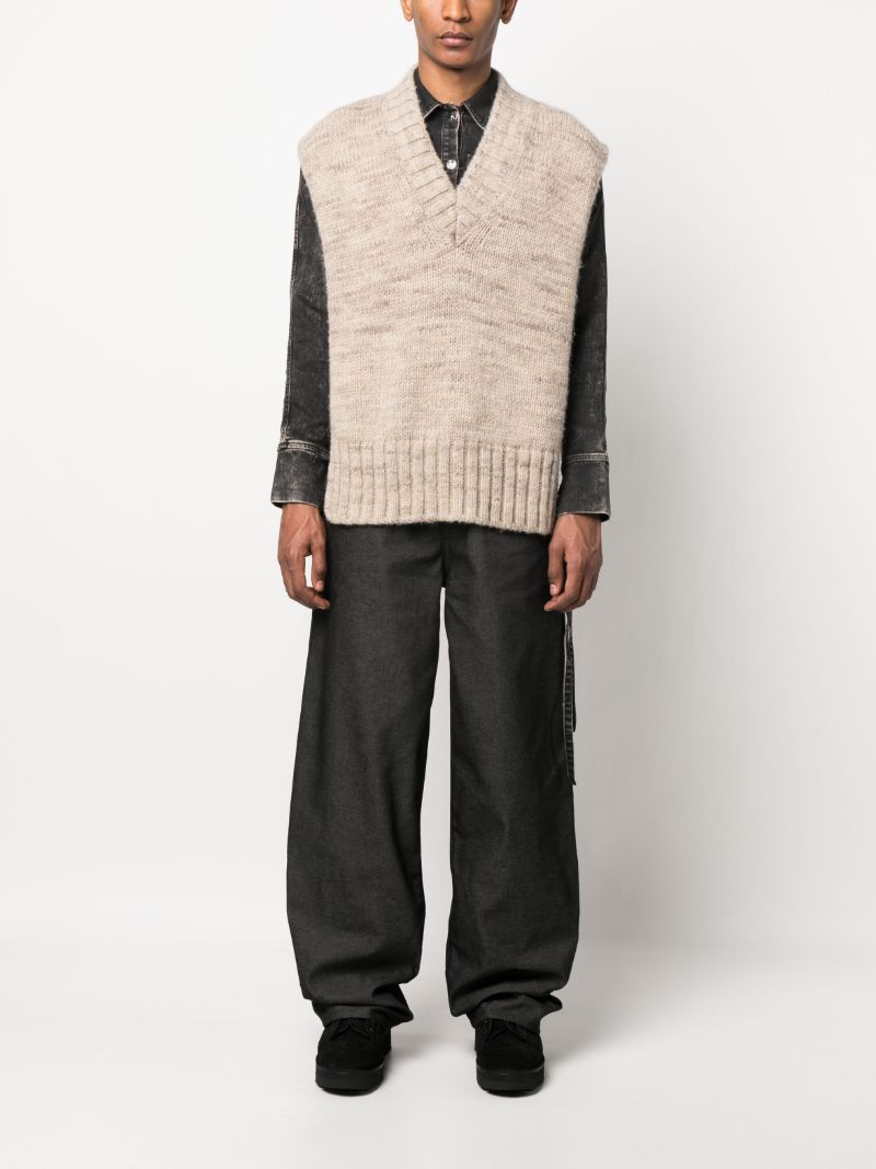Black Skate Baggy-fit Trousers