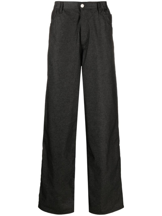 Black Skate Baggy-fit Trousers