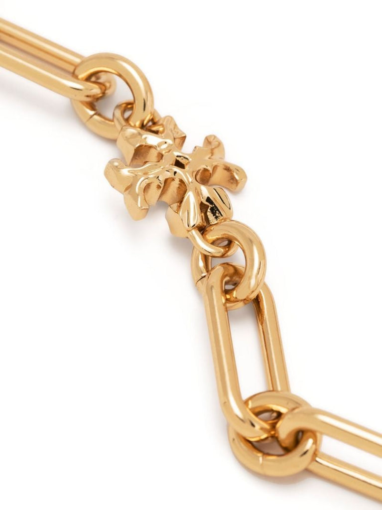 Gold-tone Roxanne Chain Rope Necklace