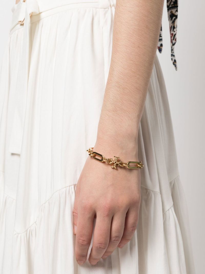 Gold-tone Roxanne Chain Rope Bracelet