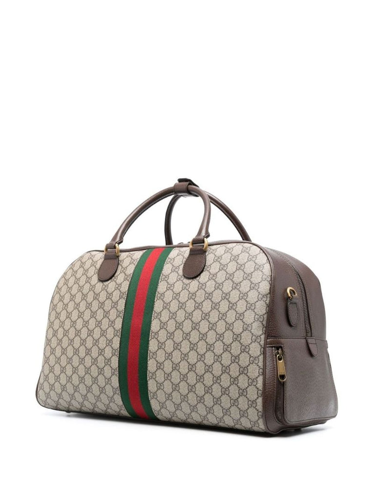 Brown Savoy Large Gg Supreme Holdall Bag