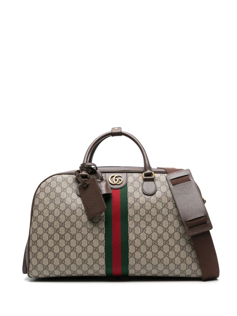 Brown Savoy Large Gg Supreme Holdall Bag