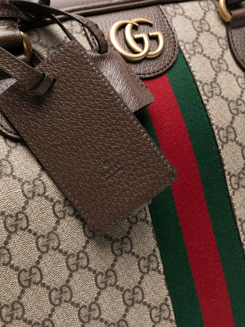 Brown Savoy Large Gg Supreme Holdall Bag
