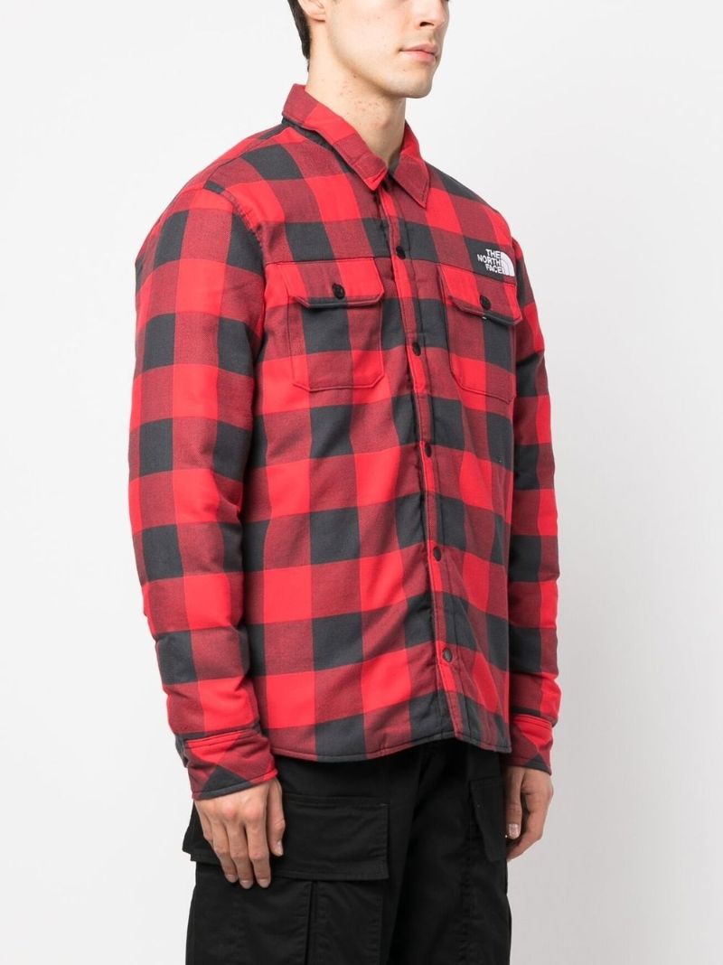 Red Thermoball Reversible Padded Jacket