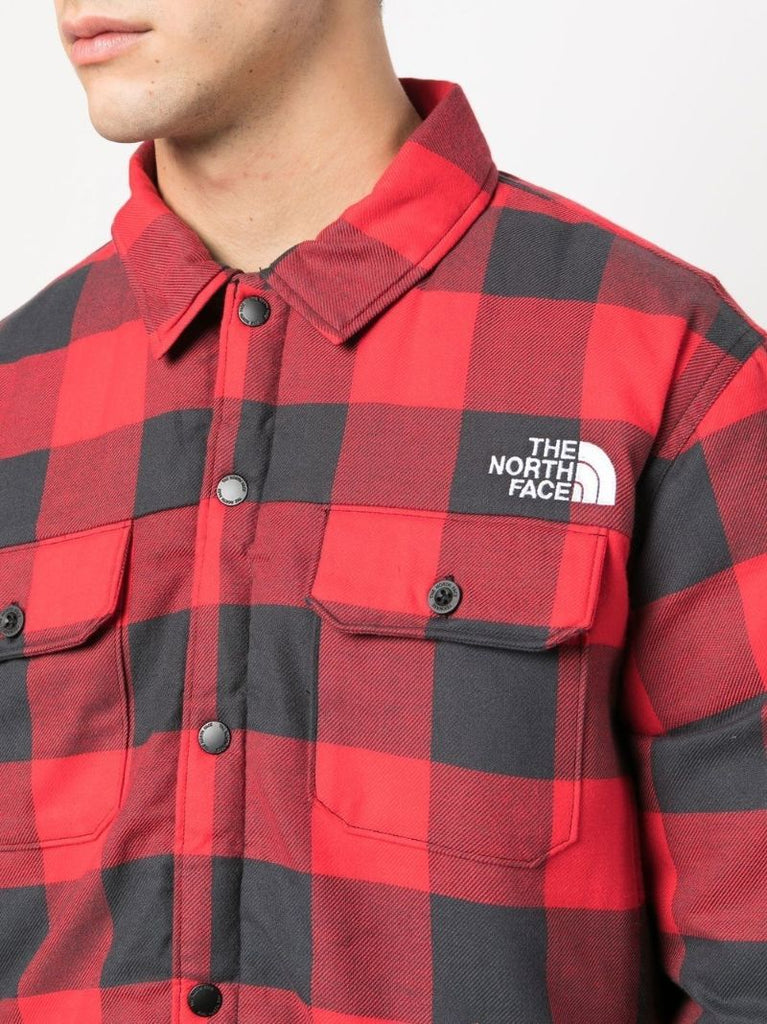 Red Thermoball Reversible Padded Jacket