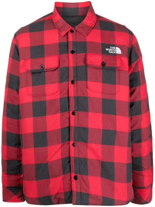 Red Thermoball Reversible Padded Jacket