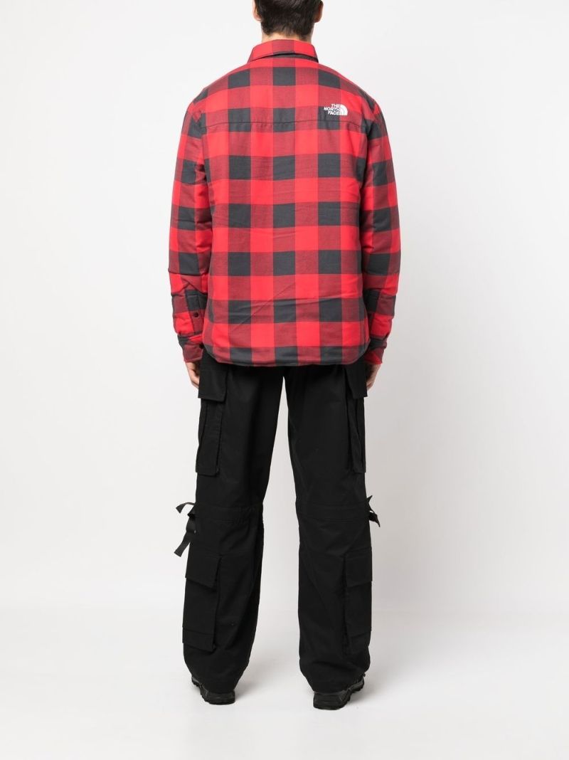 Red Thermoball Reversible Padded Jacket