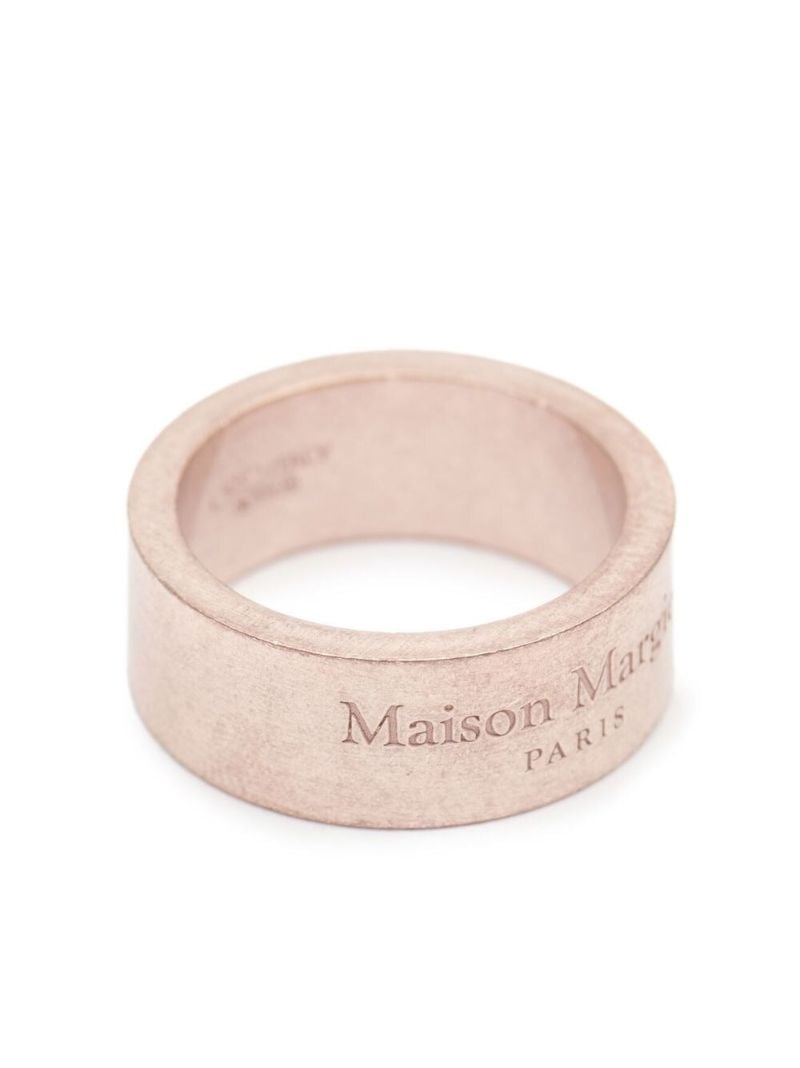 Sterling Silver Logo Ring