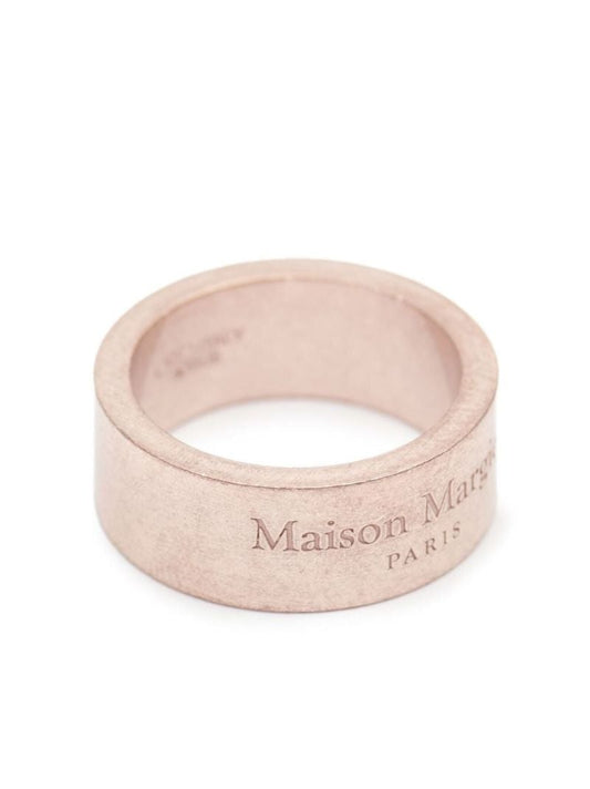 Sterling Silver Logo Ring