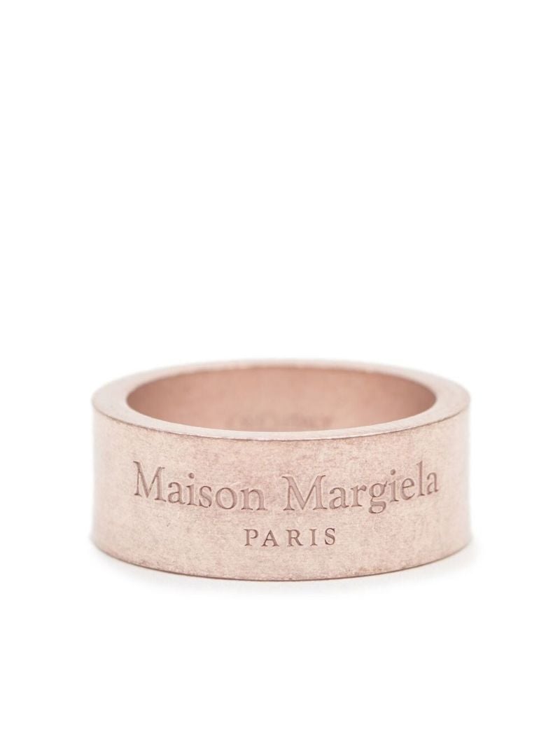 Sterling Silver Logo Ring