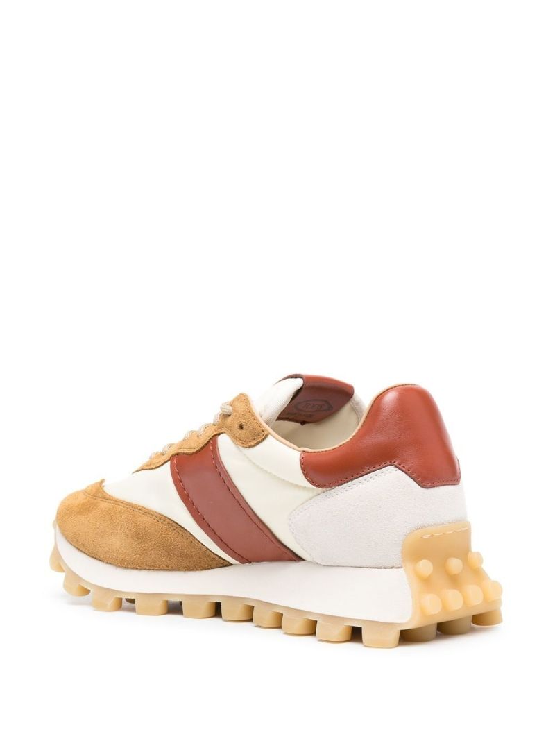 Neutral 1t Paneled Leather Sneakers