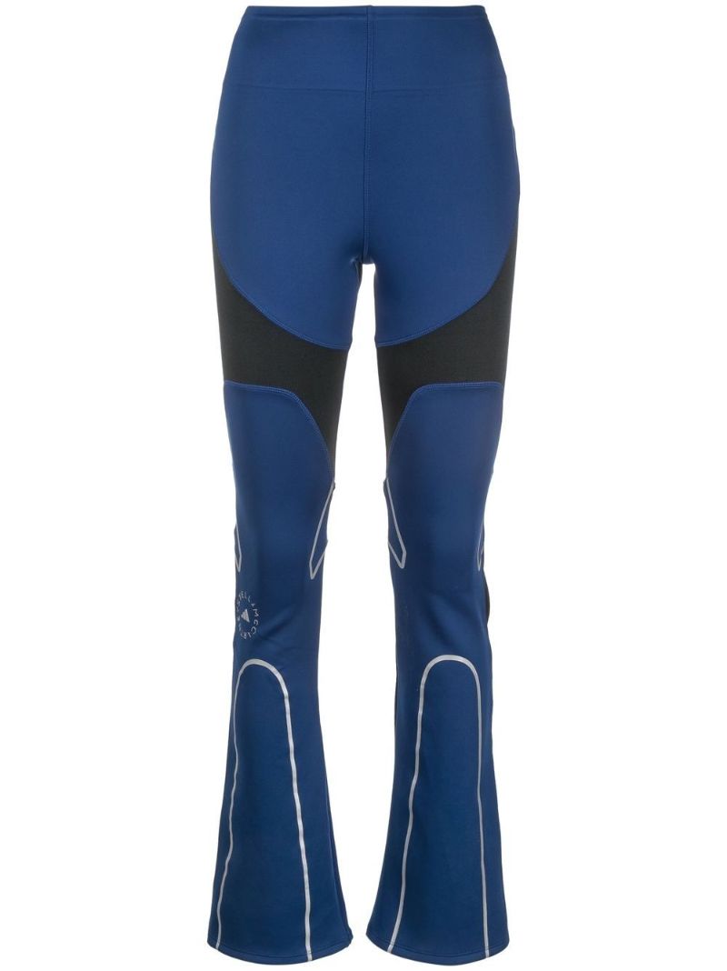 Blue Truenature Flared Trousers