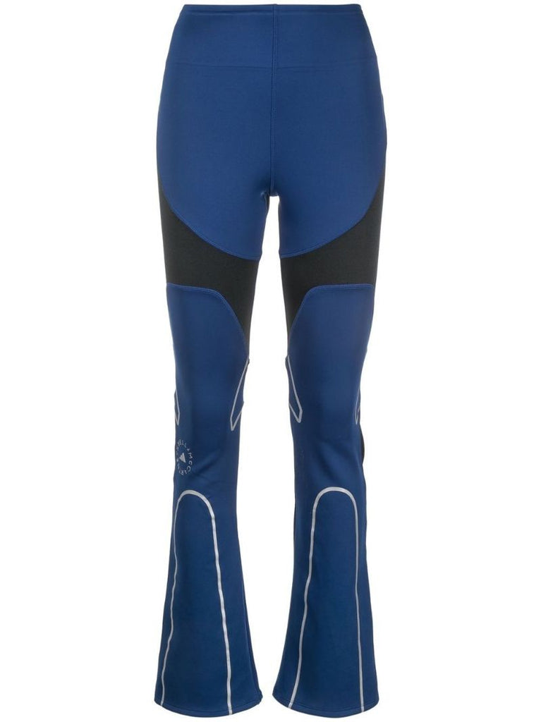 Blue Truenature Flared Trousers