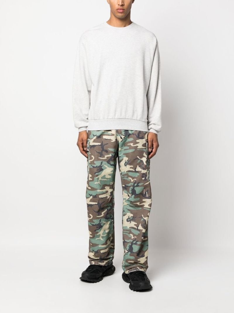 Green Camouflage Cargo Trousers