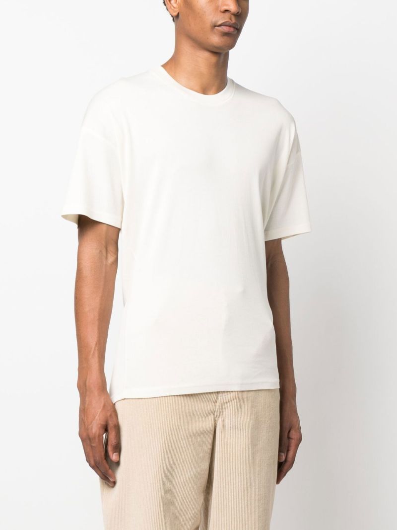 White Crewneck Cotton T-shirt