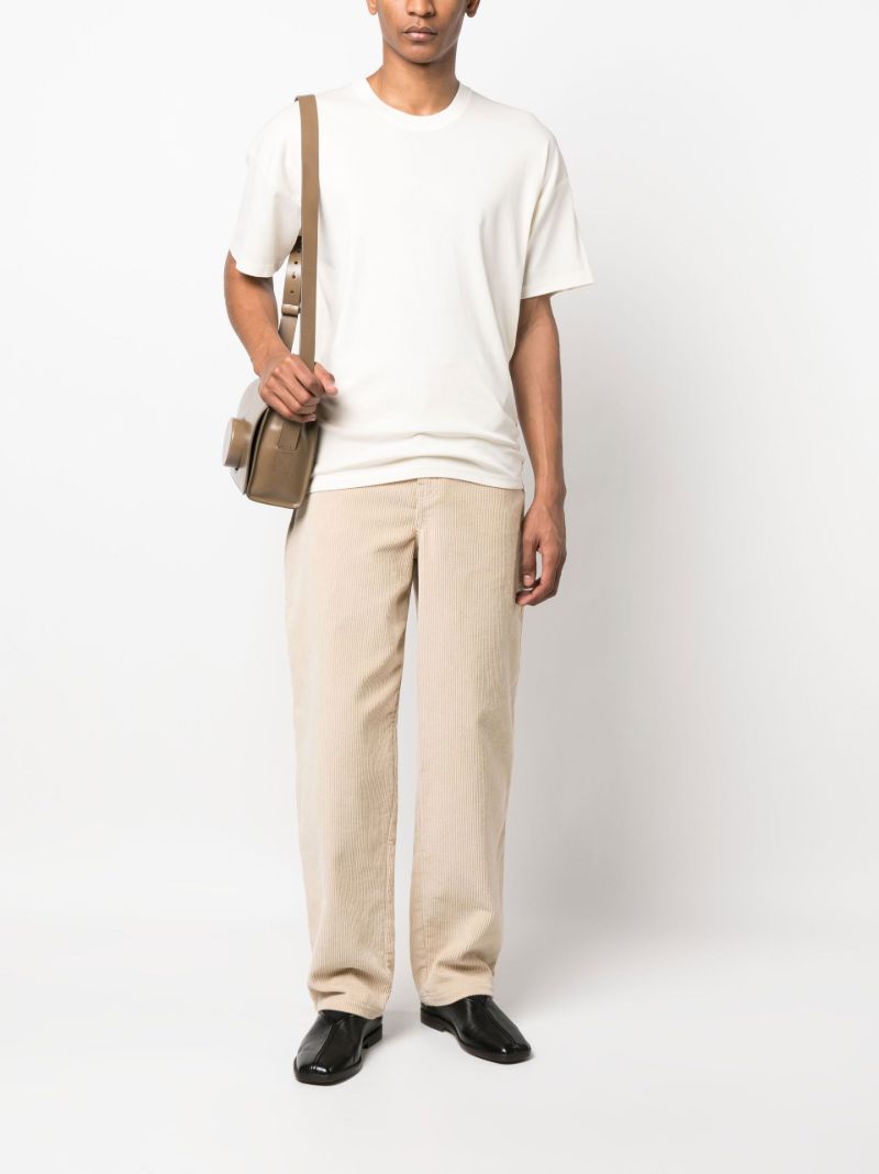 White Crewneck Cotton T-shirt
