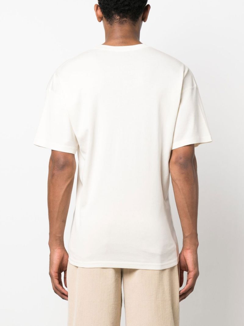 White Crewneck Cotton T-shirt