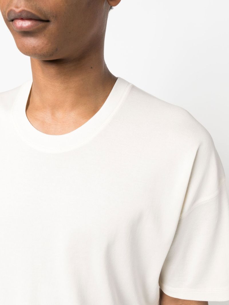 White Crewneck Cotton T-shirt