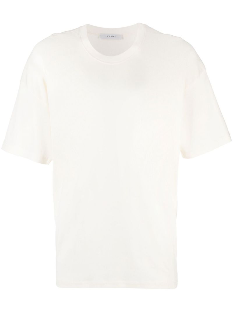 White Crewneck Cotton T-shirt