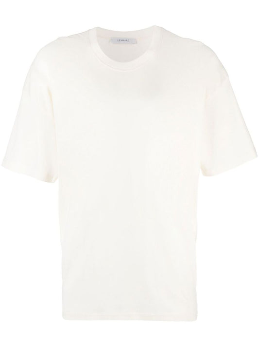 White Crewneck Cotton T-shirt