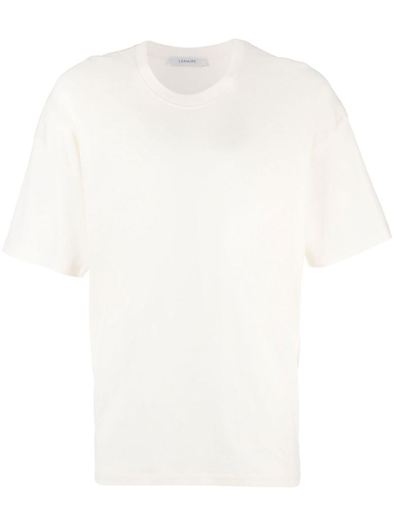 White Crewneck Cotton T-shirt