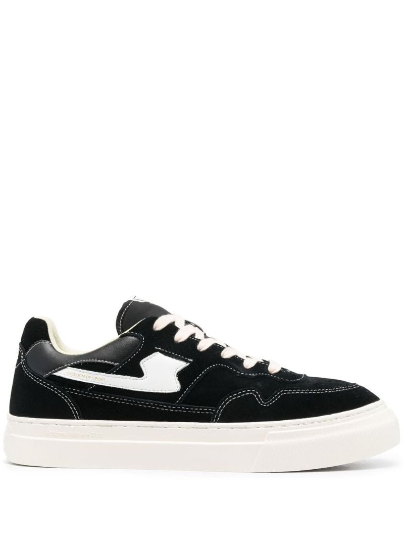 Black Pearl S-strike Leather Low-top Sneakers