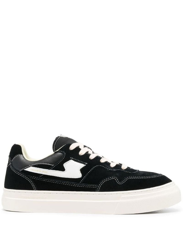 Black Pearl S-strike Leather Low-top Sneakers