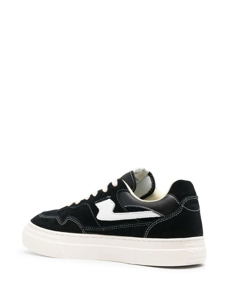 Black Pearl S-strike Leather Low-top Sneakers